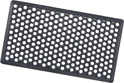 Zerbino Gomma Morbida Ingresso Antiscivolo Griglia Drenante Made In Italy 40x70 cm