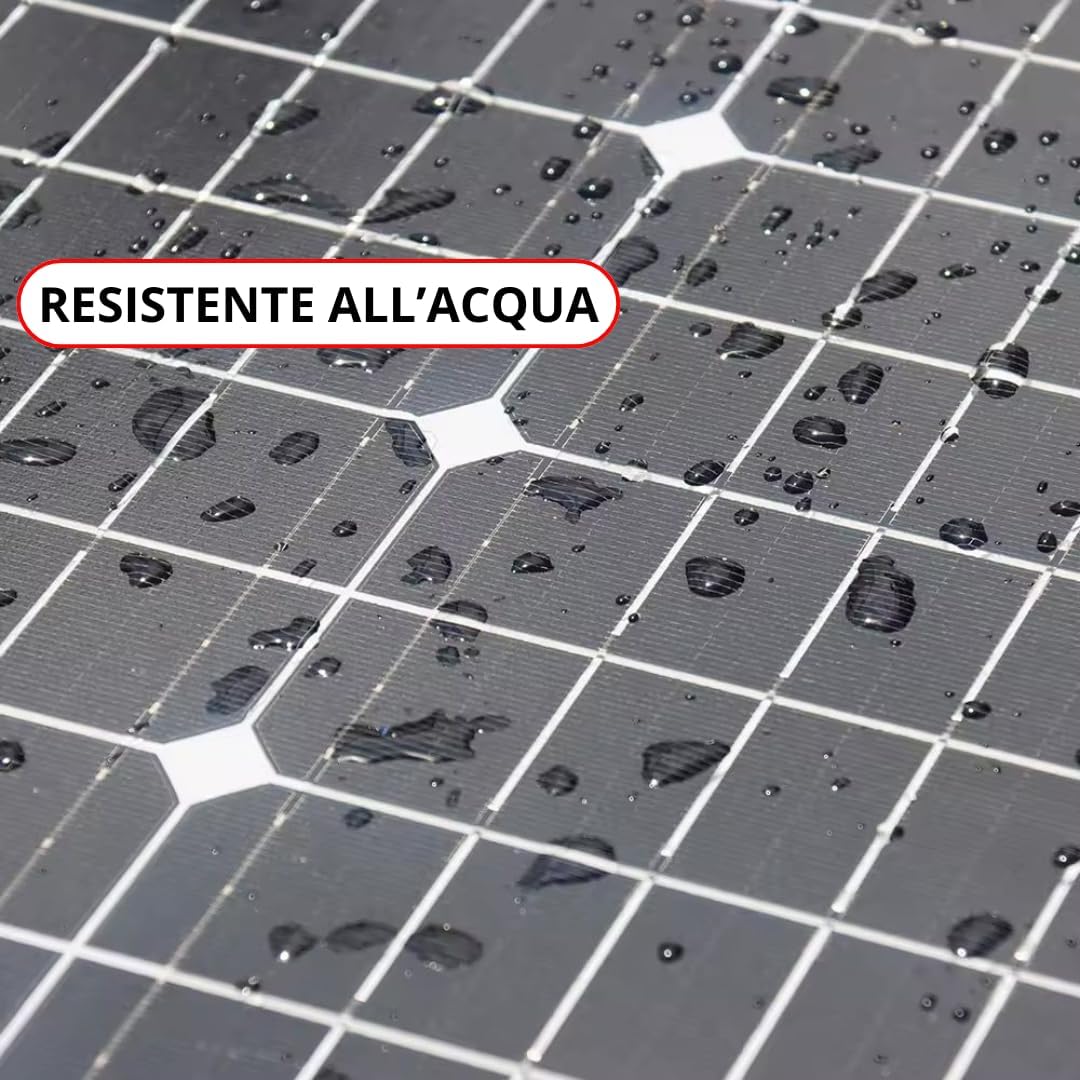 Pannello solare 12v 100W, Pannello Fotovoltaico Monocristallino