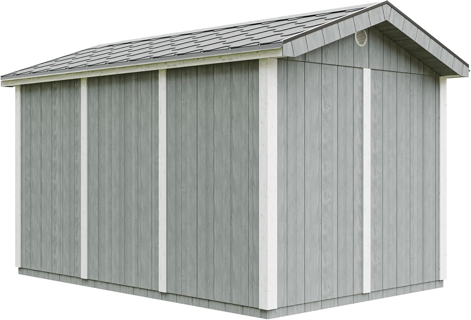 Casetta da giardino di qualit? premium 8,68 m² - H252x250x412 cm - Timbela M914A-CAVERN STEEL