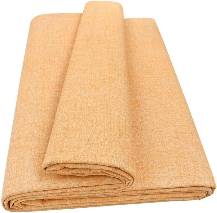 Telo Arredo Cotone 260x280 cm Copridivano Granfoulard Copriletto Tessuto Multiuso Arancione Pastello