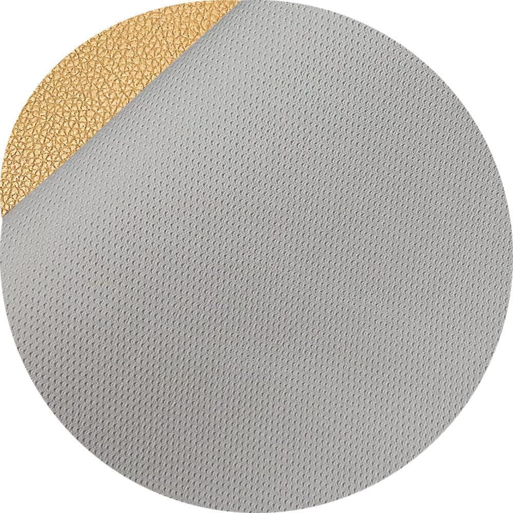 Ecopelle Lucida Similpelle 140x400 cm Rivestimento Pelle Sintetica Arredamento Oro