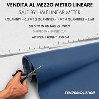 Ecopelle "Sierra" di Qualità, Colore Cammello 25 - Robusta, Elegante - Ideale per Auto, Moto, Arredamenti - Vendita al Mezzo Metro