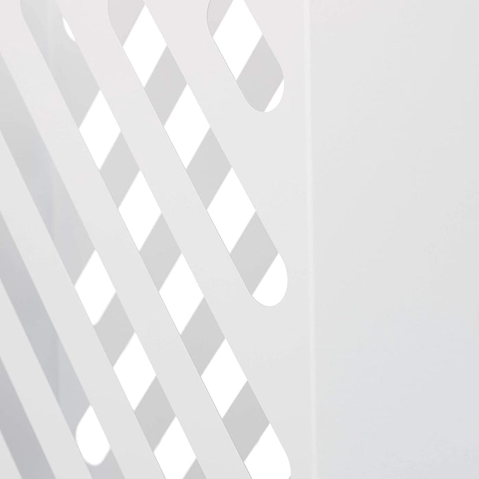 Portaombrelli grande rettangolare di design in acciaio bianco 13_0002211