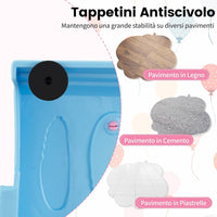 20 Pezzi di Travi Bilanciere, Blocchi Bilanciere per Bambini con Motivi Massaggiatori, Giochi per Pavimento del Percorso di Allenamento per Coordinazione ed Esercizio di Stabilità(Rosa)