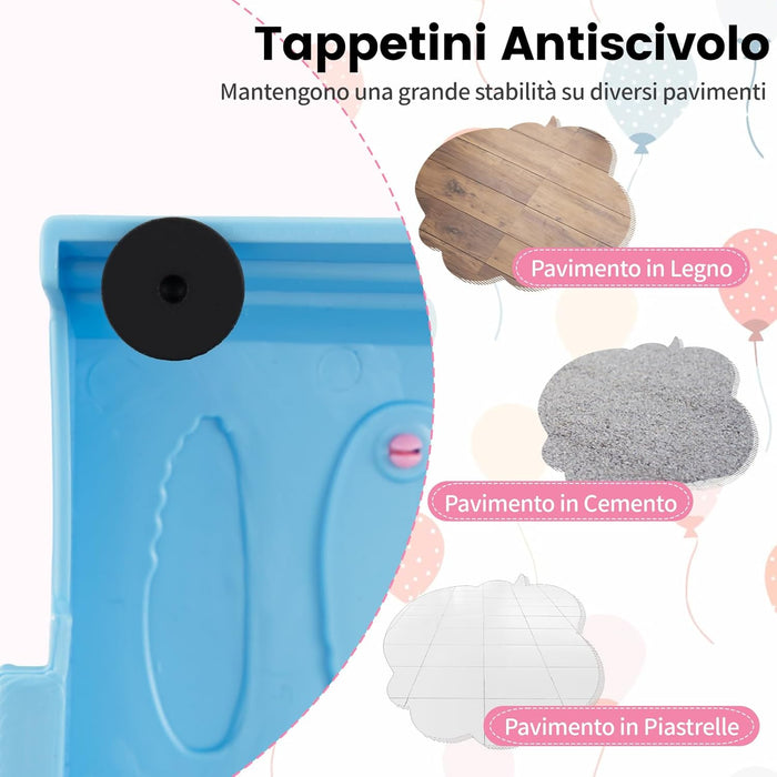 20 Pezzi di Travi Bilanciere, Blocchi Bilanciere per Bambini con Motivi Massaggiatori, Giochi per Pavimento del Percorso di Allenamento per Coordinazione ed Esercizio di Stabilità(Rosa)