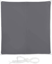 Vela ombreggiante quadrata 3 x 3 m grigia 13_0002929_2