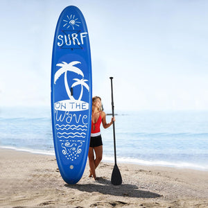 SUP Stand Up Paddle Board Tavola da SUP Gonfiabile con Borsa e Pinne