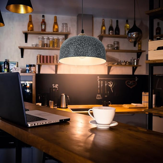 Lampadario a Sospensione, Lampada a Soffitto Appesa con Cavo Regolabile e Attacco E27, Lampadario Moderno per Cucina, Sala da Pranzo, Camera da Letto, Ingresso e Corridoio