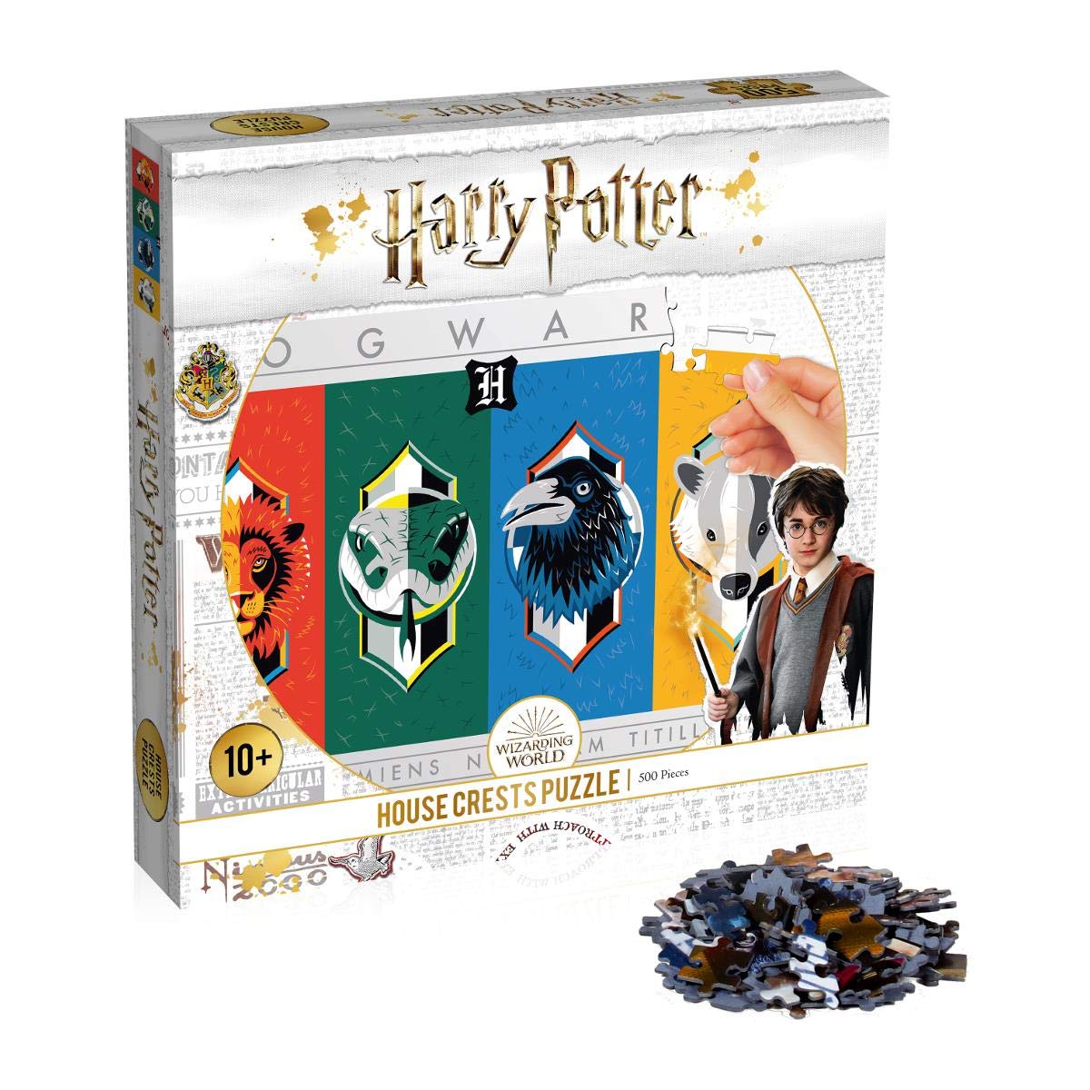 PUZZLE - HARRY POTTER - LE CASATE - 500PC