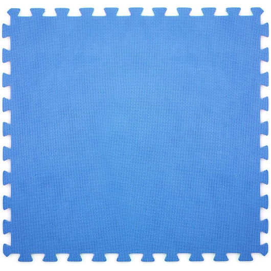 TAPPETO TAPPETINO PUZZLE MORBIDO PER PISCINA 60x60x0,8cm ANTISCIVOLO 6PZ BLU DIVINA HOME 43871