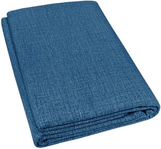 Telo Arredo Tessuto Copritutto Copridivano Proteggi Letto Poltrona Divano Blu 165x265 cm