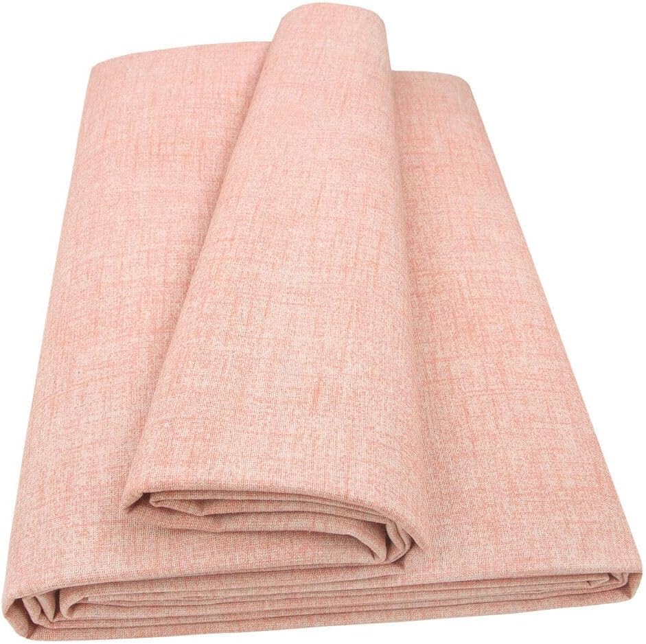 Telo Arredo Cotone 260x280 cm Copridivano Granfoulard Copriletto Tessuto Multiuso Rosa Pastello