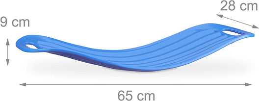 Twist board pratica tavola di equilibrio per l'allenamento di tutto il corpo Tavola da allenamento XL resistente fino a 150 kg blu 13_0002911/3