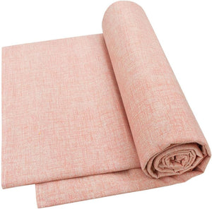 Telo Arredo Cotone 260x280 cm Copridivano Granfoulard Copriletto Tessuto Multiuso Rosa Pastello
