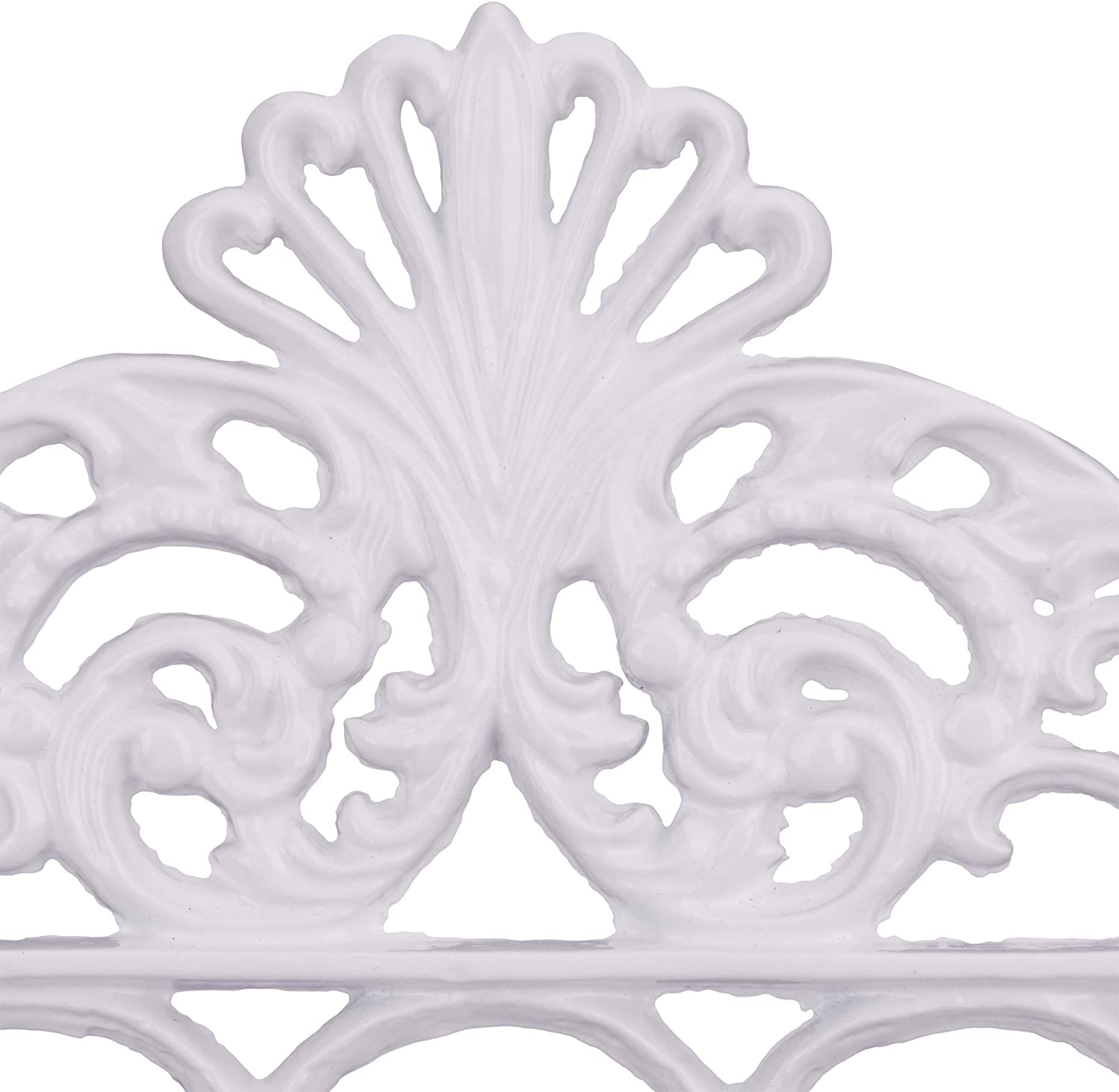 Appendiabiti da muro 5 ganci bianco antico 13_0002203