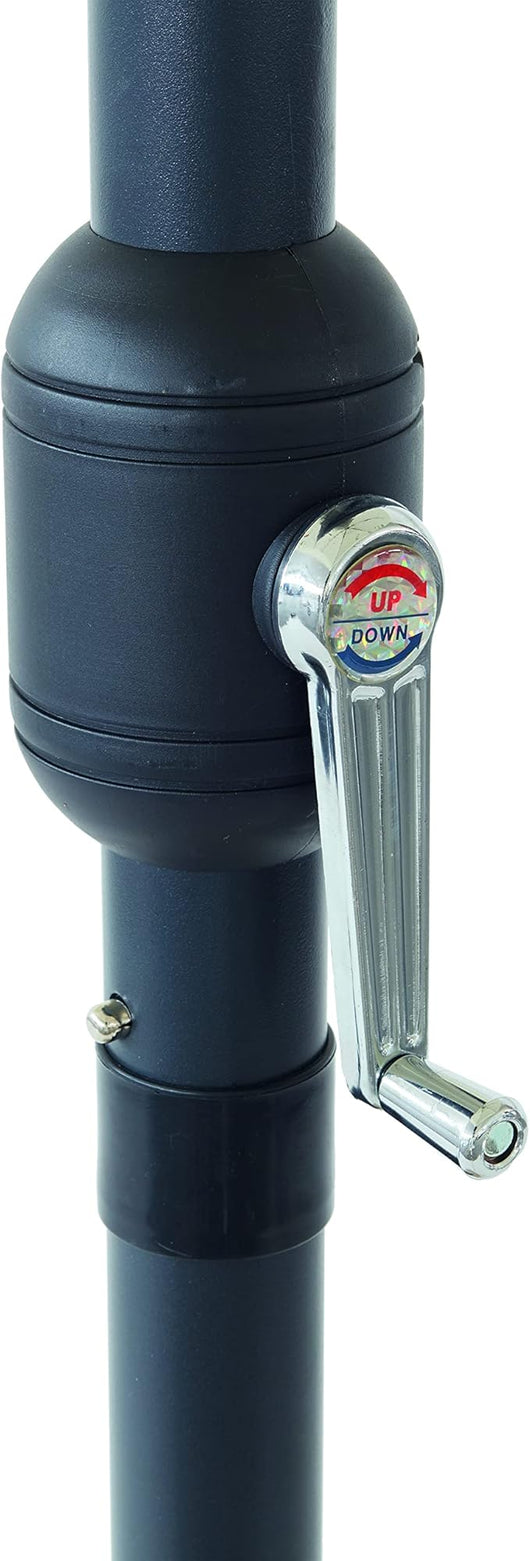 Ombrellone rettangolare 2x3 m bianco O850004 