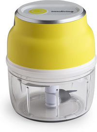 Sminuzzatore mini ricaricabile senza fili giallo
