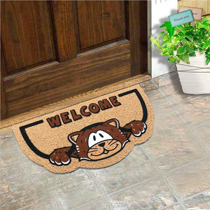 Zerbino Ingresso Antiscivolo Asciugapassi Interno Esterno Assorbente Semiluna 40X70 cm Dis.C