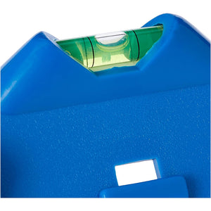 LIVELLA LIVELLO ANGOLARE A 3 BOLLE PER PALI DI RECINZIONE PALO SILVERLINE SL05