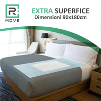 Traverse Assorbenti Rimboccabili Monouso per Letto, 90x180 cm, Traversine Letto Usa e Getta, Traversine Letto Anziani, traversa salvaletto (90x180cm (Confezione da 20))