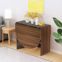 Tavolo Pieghevole da Pranzo, Tavolo da Lavoro, Tavolo Multiuso, Design Moderno, 163 x 80 x 75 cm