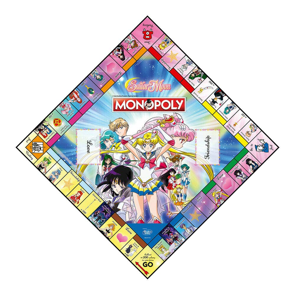 2019 Sailor Moon Monopoly - Italy