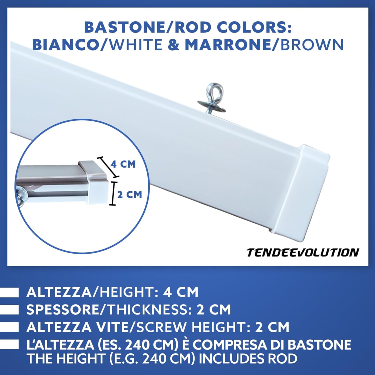 Tenda Antimosche Modello Filo in PVC, Plastica Arancione | Largh. 1,40m x Alt. 2,40m | Protezione Insetti, Porta, Esterno, Interno