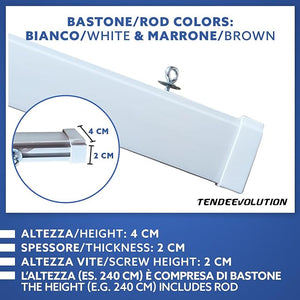 Tenda Antimosche in Cordoncino Verde | Largh. 1m x Alt. 2m | Protezione Insetti, Porta, Esterno, Interno