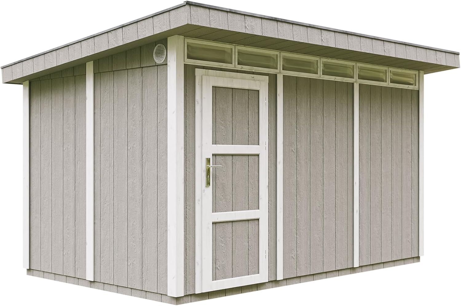 Casetta da Giardino di QUALIT? PREMIUM 8,7m?²-L412xW279cm - TIMBELA M904-TUNDRA GREY