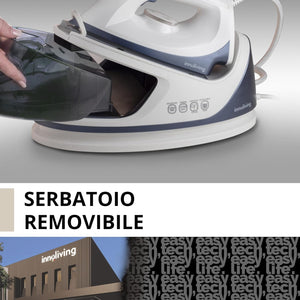 Innoliving Ferro Da Stiro INN-681 con Generatore di Vapore Continuo