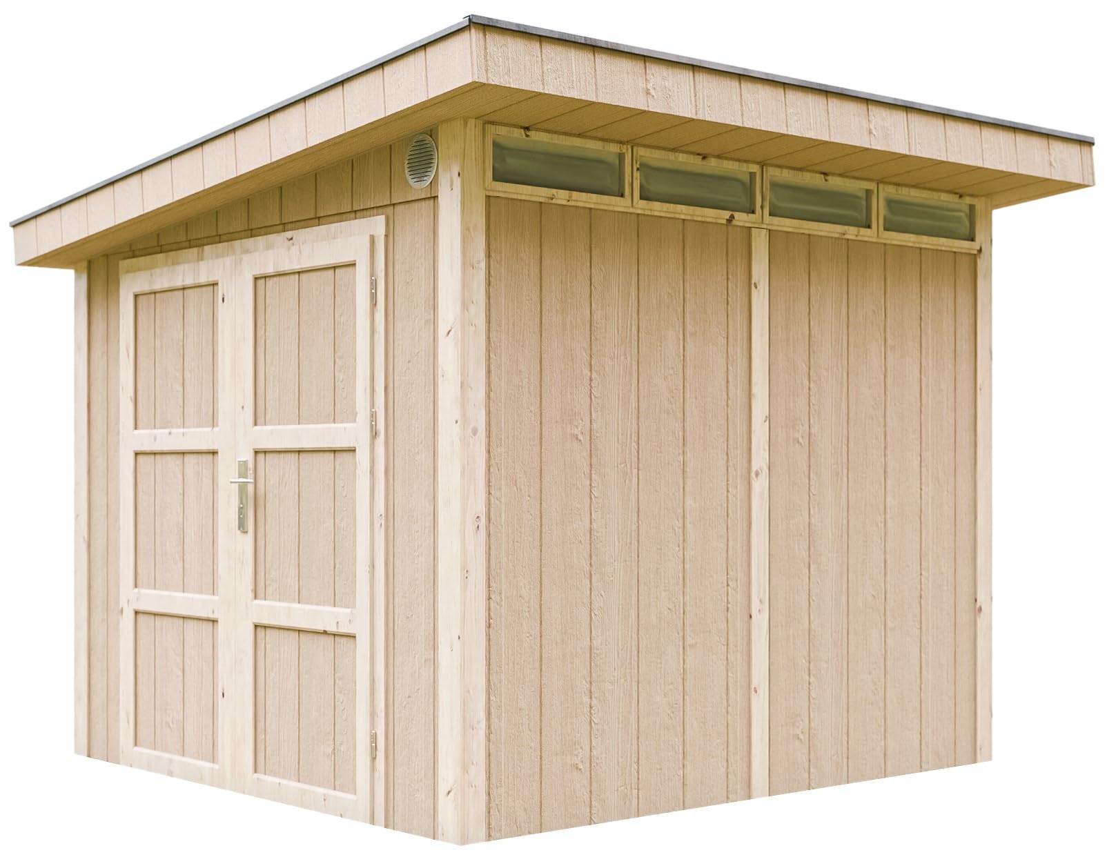 Casetta da giardino 5,9m?² - L279xL293xA237 cm - giardino casetta TIMBELA M903AB