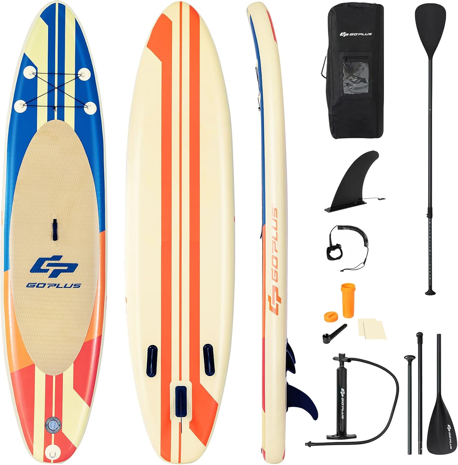 Tavola da SUP, Stand Up Paddle Board Gonfiabile, Surf Board Gonfiabile con Accessori Completo, Tavola da Surf Gonfiabile