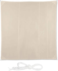 Vela ombreggiante quadrata 5 x 5 m beige 13_0002942_4