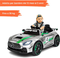 Auto Elettrica per Bambini Mercedes GT4 AMG Luxury  12V