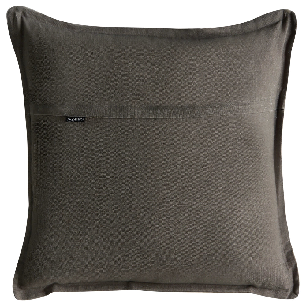 Set di 2 cuscini decorativi in tessuto di cotone bianco e verde con motivo floreale 45 x 45 cm
