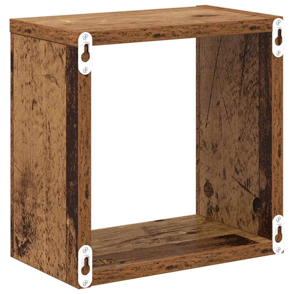 Scaffali da Parete | Mensola sospesa Legno vecchio Legno multistrato