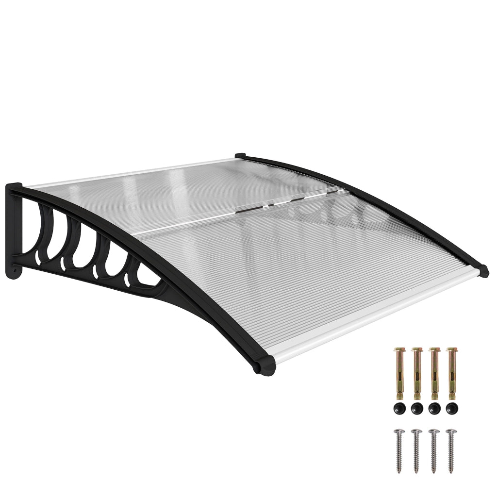 Marchesina per Porte e Finestre ¨C Zephmum ¨C Policarbonato Alluminio 103x96,5 cm