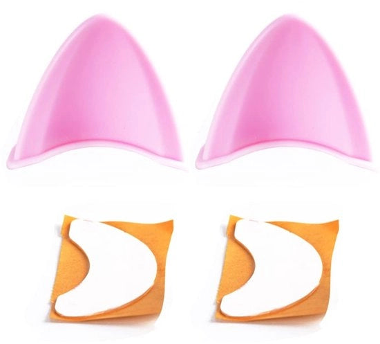 Accessori per elmetto da bicicletta e sci - Decorazioni per elmetto - 2 pezzi - Design divertente - Adatto per elmetti da bicicletta e sci - Material: Silicone