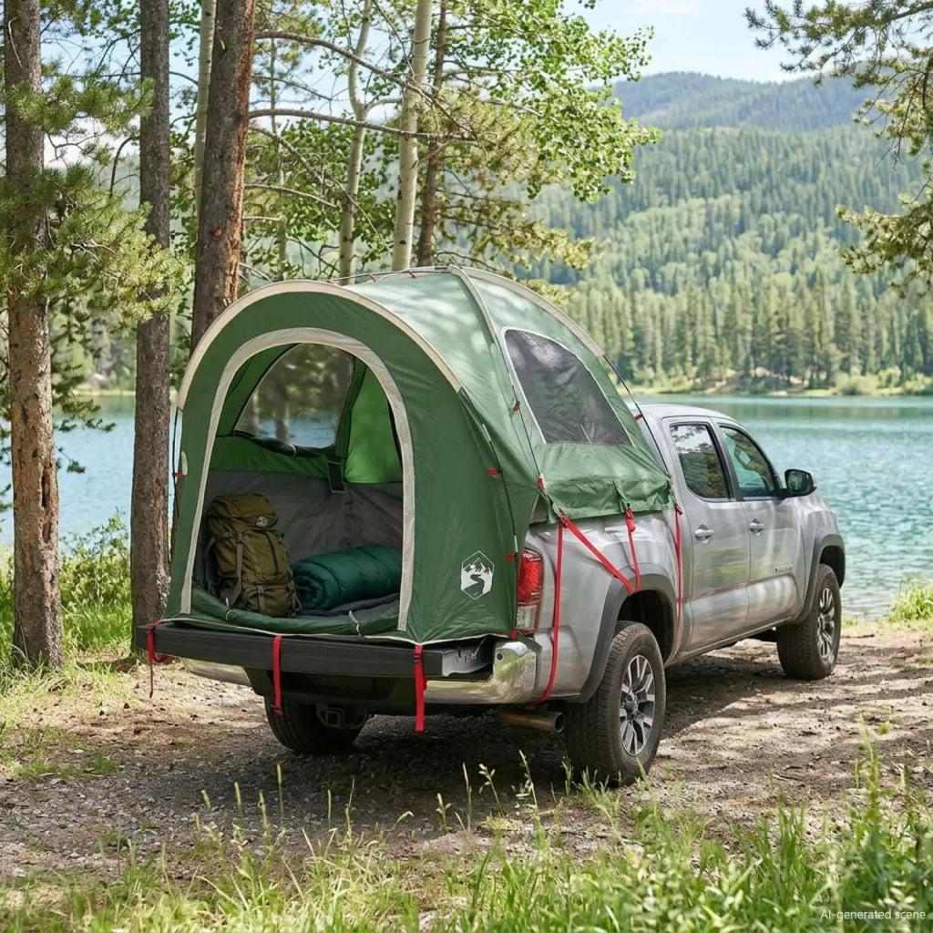 Tenda da auto Verde 200 x 170 x 170 cm Poliestere e Acciaio 42028539