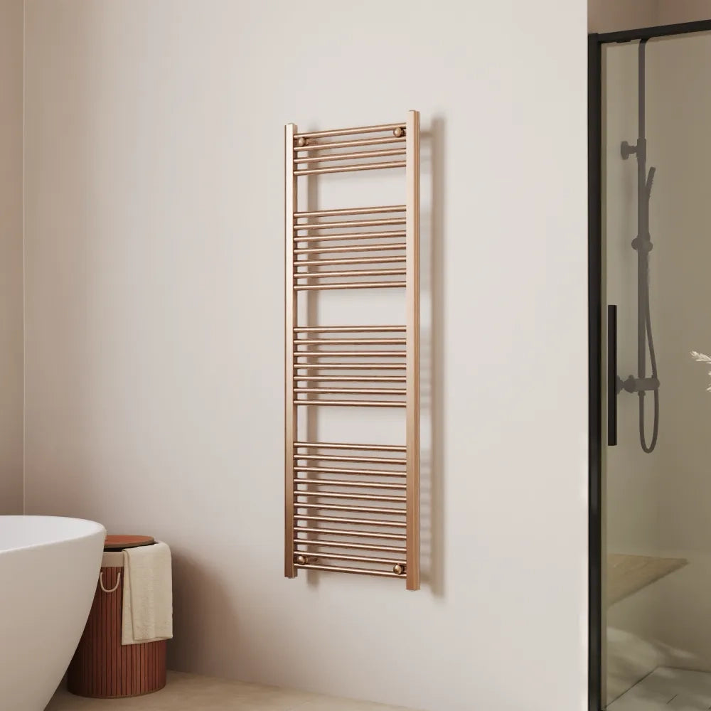 Termoarredo idraulico 1500x500 oro rosa interasse 450 | Polaris