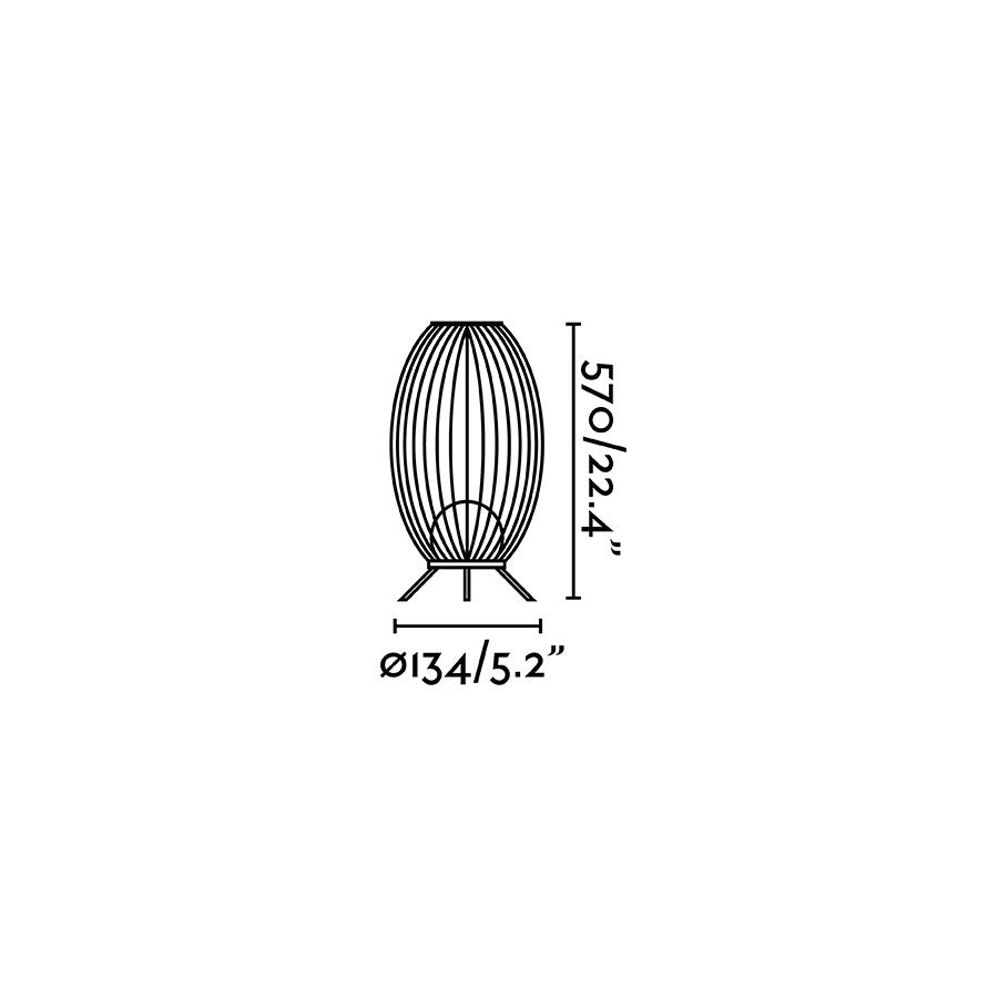 CAGE LED, Lampada Portatile per Esterni, Faro Barcelona