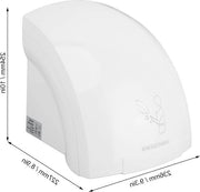 Asciugamani automatico 1200 W rilevamento automatico 10 secondi asciugatura rapida flusso d'aria calda - per bagno centro commerciale hotel - presa per apparecchi elettrici 220 V