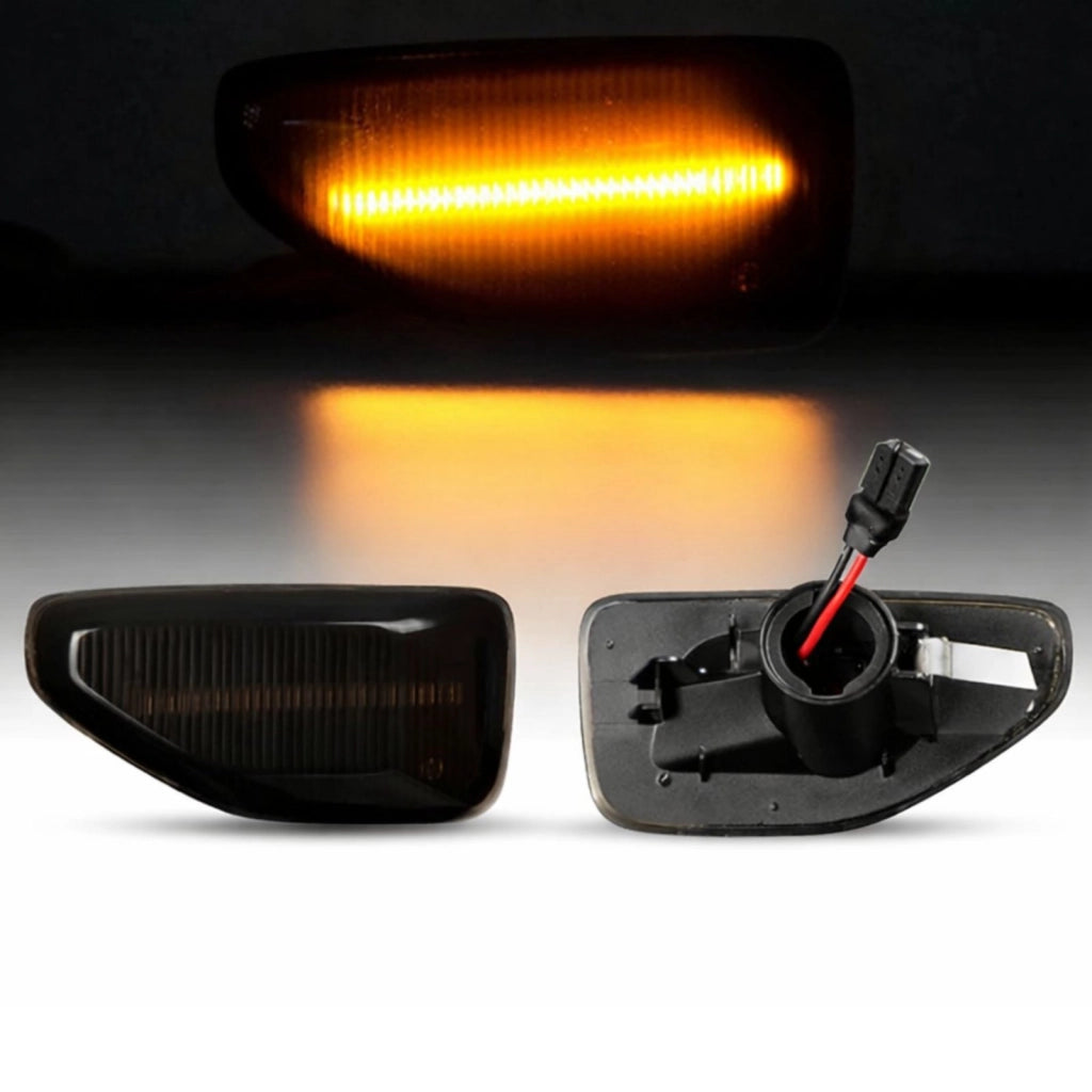 Kit Freccia Laterale a Led Side Marker Dinamica Lente Fume Dacia Logan Sandero II Duster 261651140R