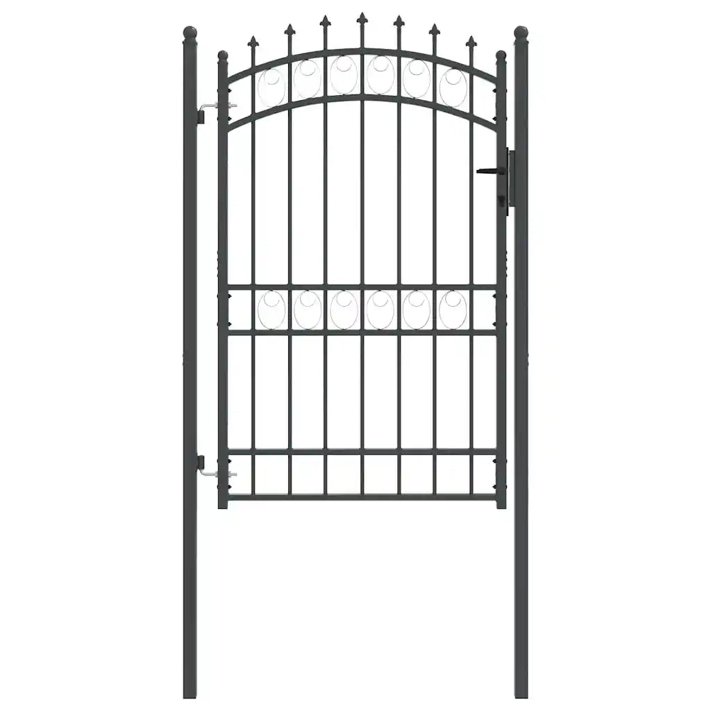 Cancello della recinzione con punte EMMEN 200 x 100 cm