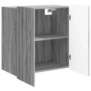 Armadietto a Muro | Mobiletto a muro Sonoma grigio 59 x 31 x 64 cm
