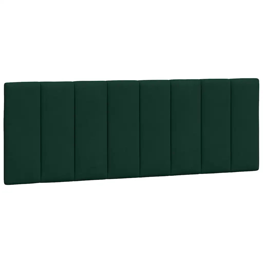 Giroletto con LED senza Materasso Hanko Verde Scuro 120x200 cm in Velluto 3213772