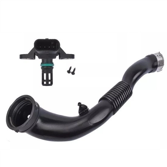 Vaso di aspirazione compatibile con BMW - Valvola di ritorno - Pompaggio dell'acqua - Raffreddatore del carburante - Serie 3 - X3 (F25) compatibile - Vaso di aspirazione di carburante