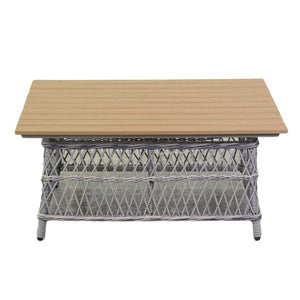 Set Salotto da Giardino Divano 2 Poltrone e Tavolino in Rattan Jefferson Grigio