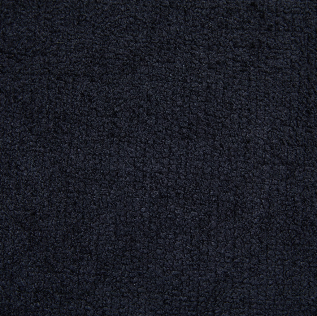 Divano letto trasformabile in ciniglia nera; 139 x 83 x 58 cm; con tasca laterale e 4 cuscini