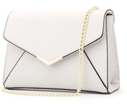 Borsa da Sera per Donna in Pelle Artigianale Beige, Tasca a Tracolla per Matrimonio, Festa, Cocktail, Prom, Crossbody, Schiena